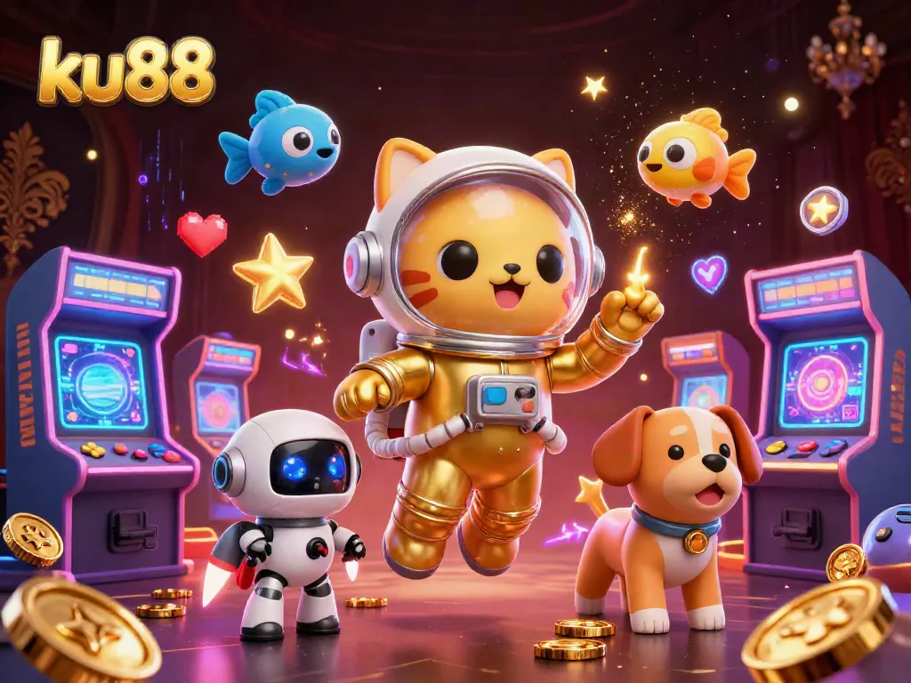 Experience engaging gameplay at ku88 with vibrant casino elements and unique characters.