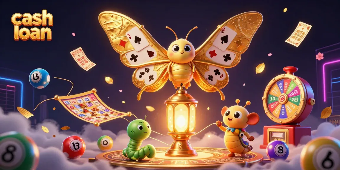 Experience the excitement of a cash loan with vibrant lottery themes and dynamic 3D elements.