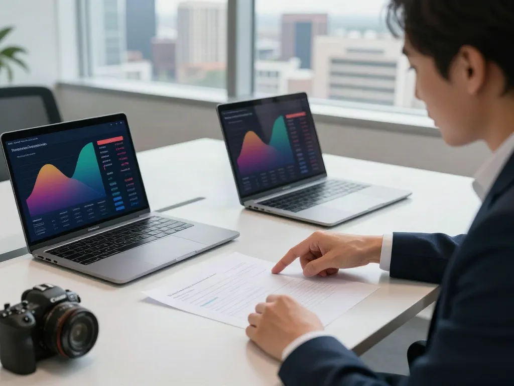 Consultant guiding a client at https://edmonton.paydayloans-on.ca/, showcasing financial documents and tools.